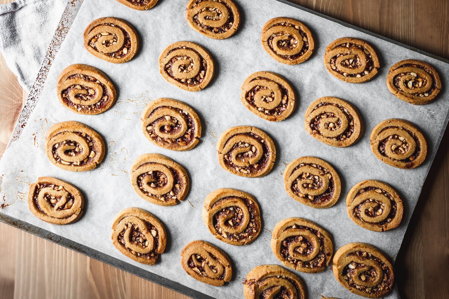 Peanut Butter and Jelly Swirl Cookies