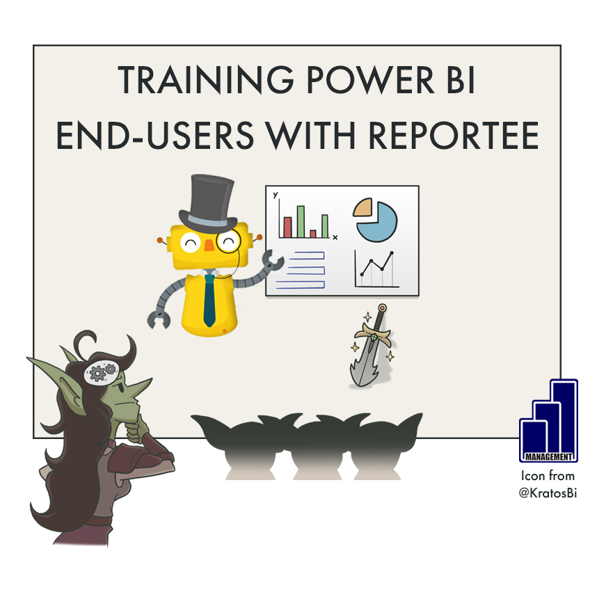 Training Power BI End-Users with reporTee