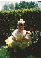 Kelly Jensen as a young ballerina