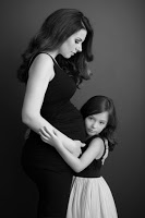 Meredith Melody, daughter Emma, and baby belly by Whitney Bower Imaging