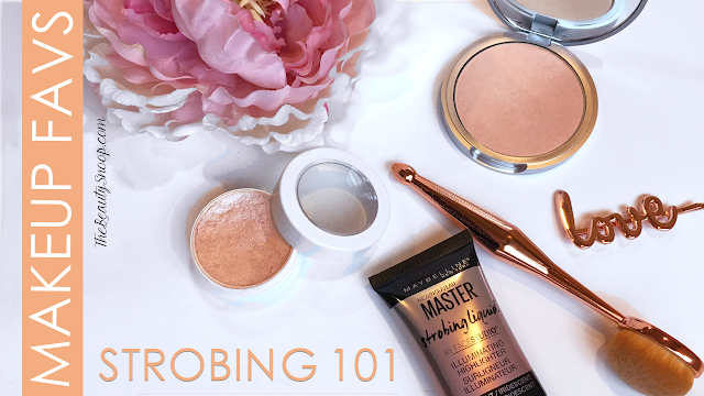 strobing for beginners, highlighters, best highlighters for fair skin, Maybelline Strobing Liquid, The Balm Mary Lou Manizer, Colour Pop Cheek Shock Highlighter