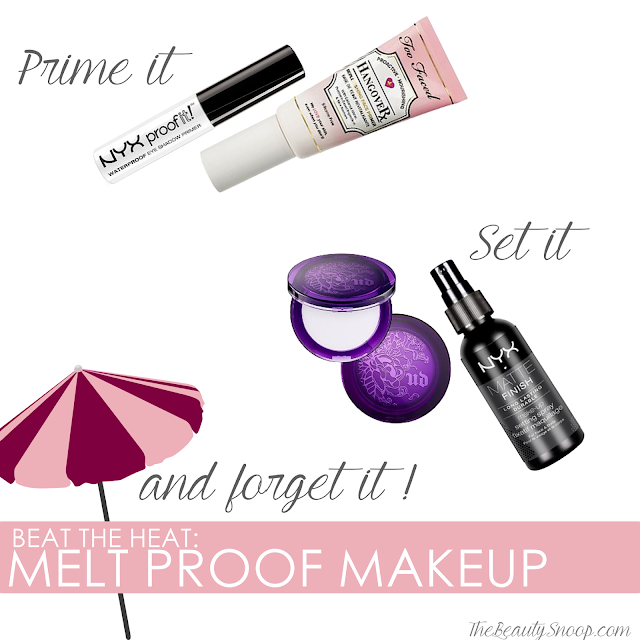 Makeup in heat and humidity, Melt proof makeup tips