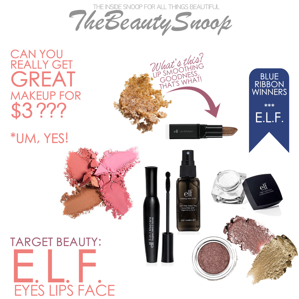 Target Beauty: ELF Makeup Review, E.L.F. Makeup, Budget Makeup, the best cheap makeup brands, Eyes Lips Face