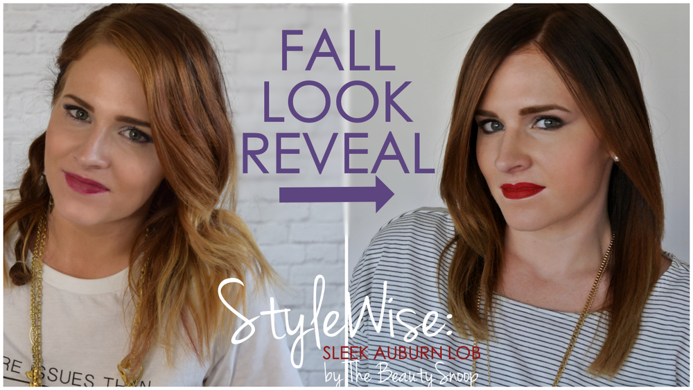 Fall 2014 trends: sleek, blunt haircuts with red tones