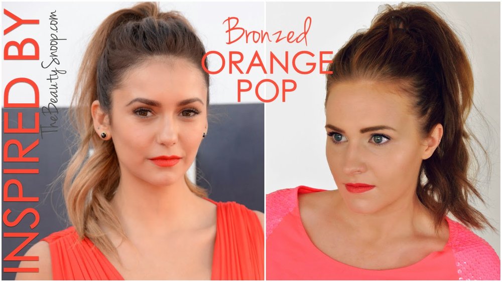 Nina Dobrev, Tutorial, How to add clip in extensions into a pony tail