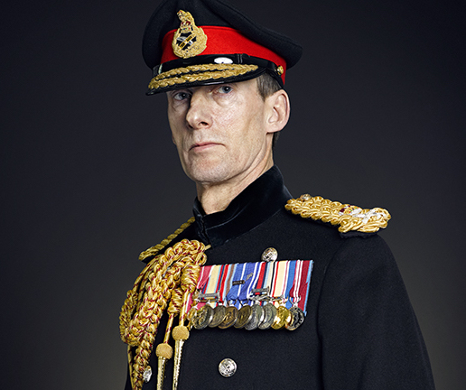 Lieutenant General Poffley Portrait Sitting — Rory Lewis Portrait ...