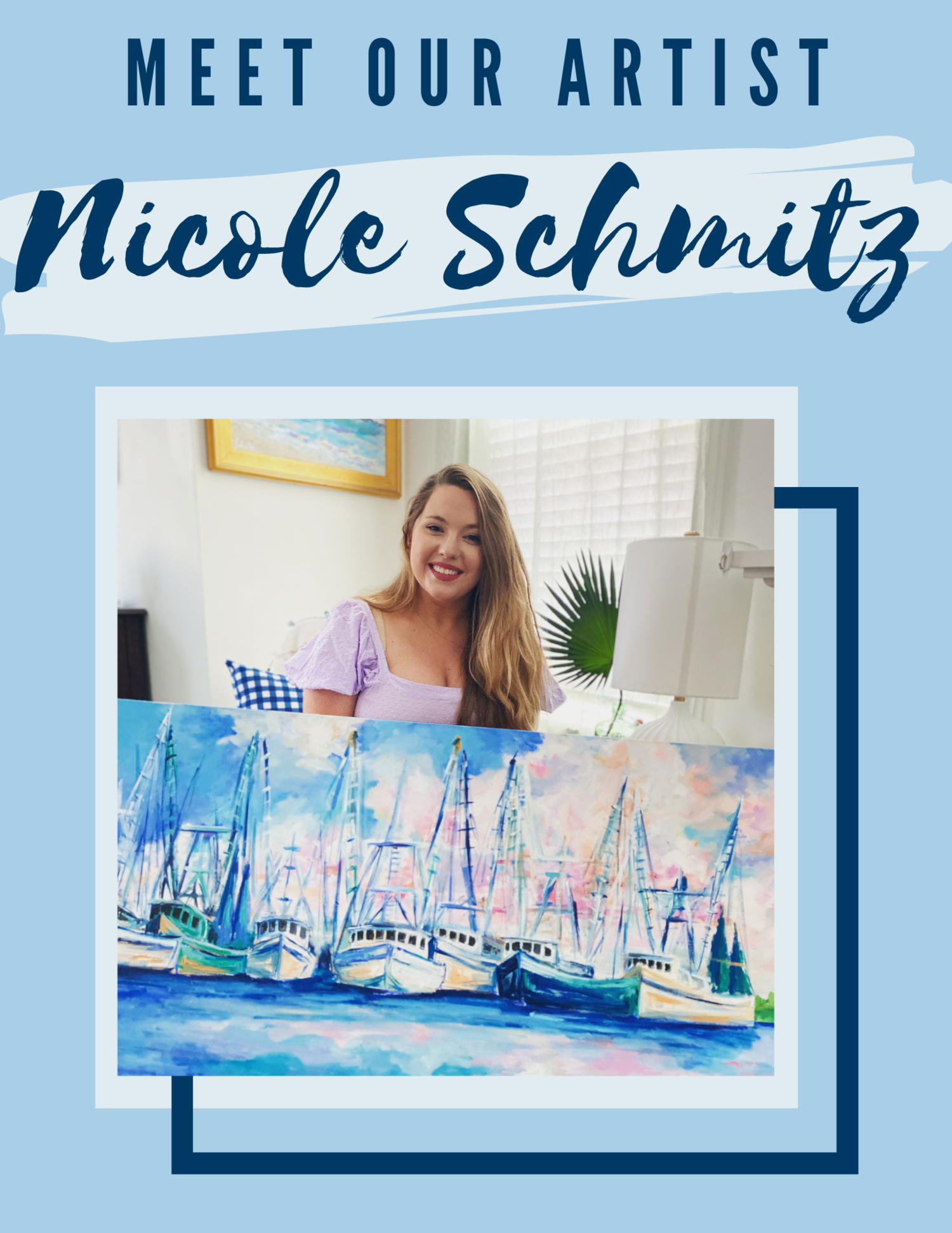 Q&A with Local Artist, Nicole Schmitz — Affordable Art of Charleston