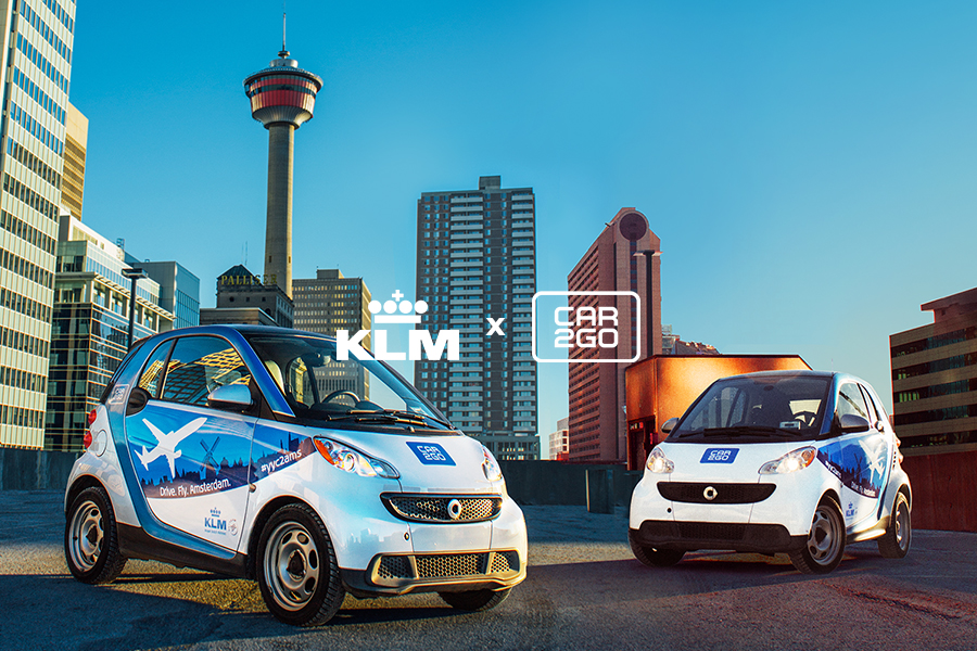 Design and branding project done for car2go car sharing Calgary