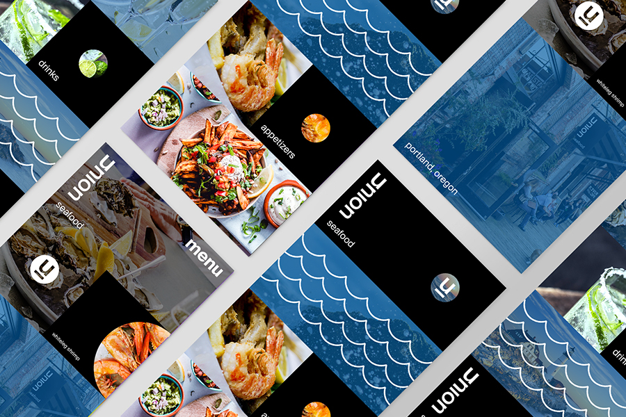 Calgary Web Design and branding project done for Union Seafood