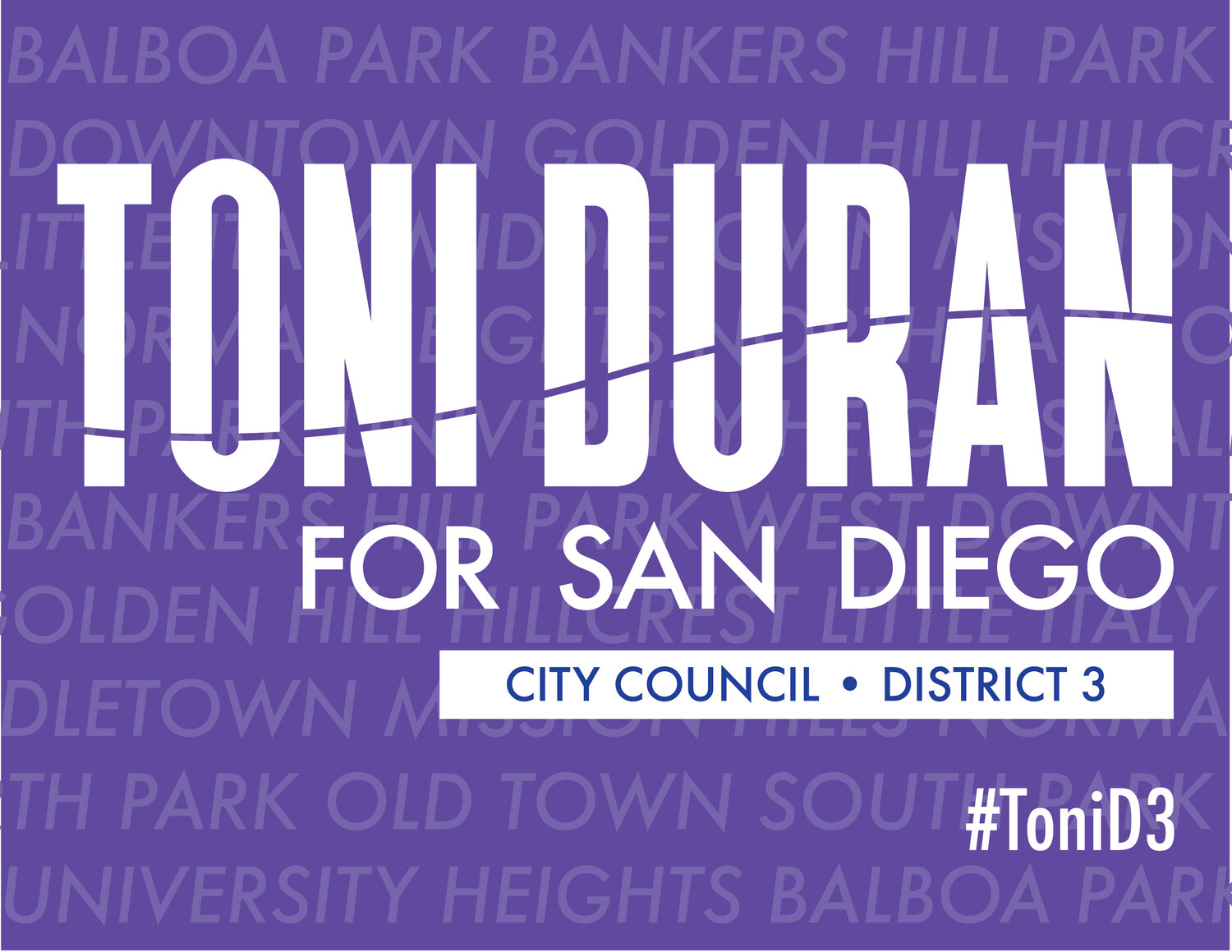 Toni Duran for San Diego City Council