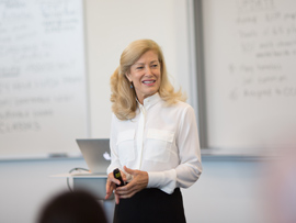 Prof. Elizabeth Teisberg speaking