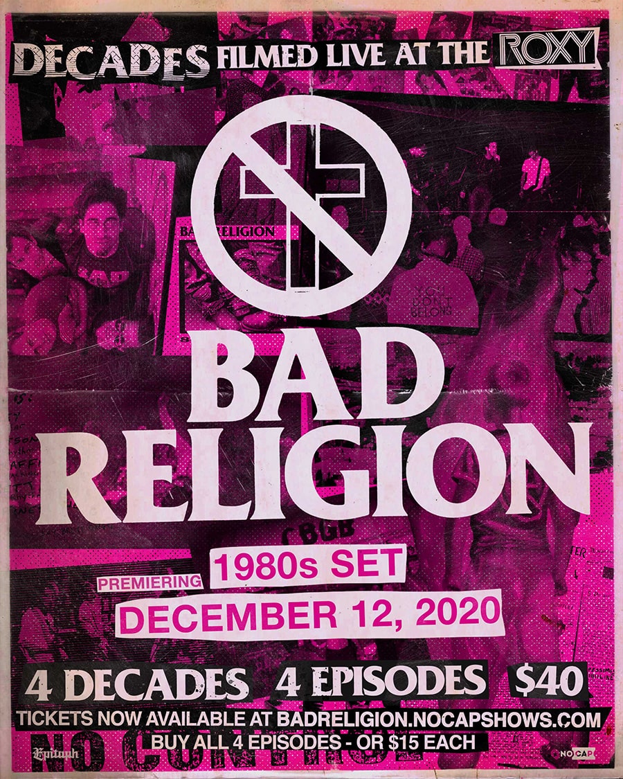 Bad Religion Decades - 1980s