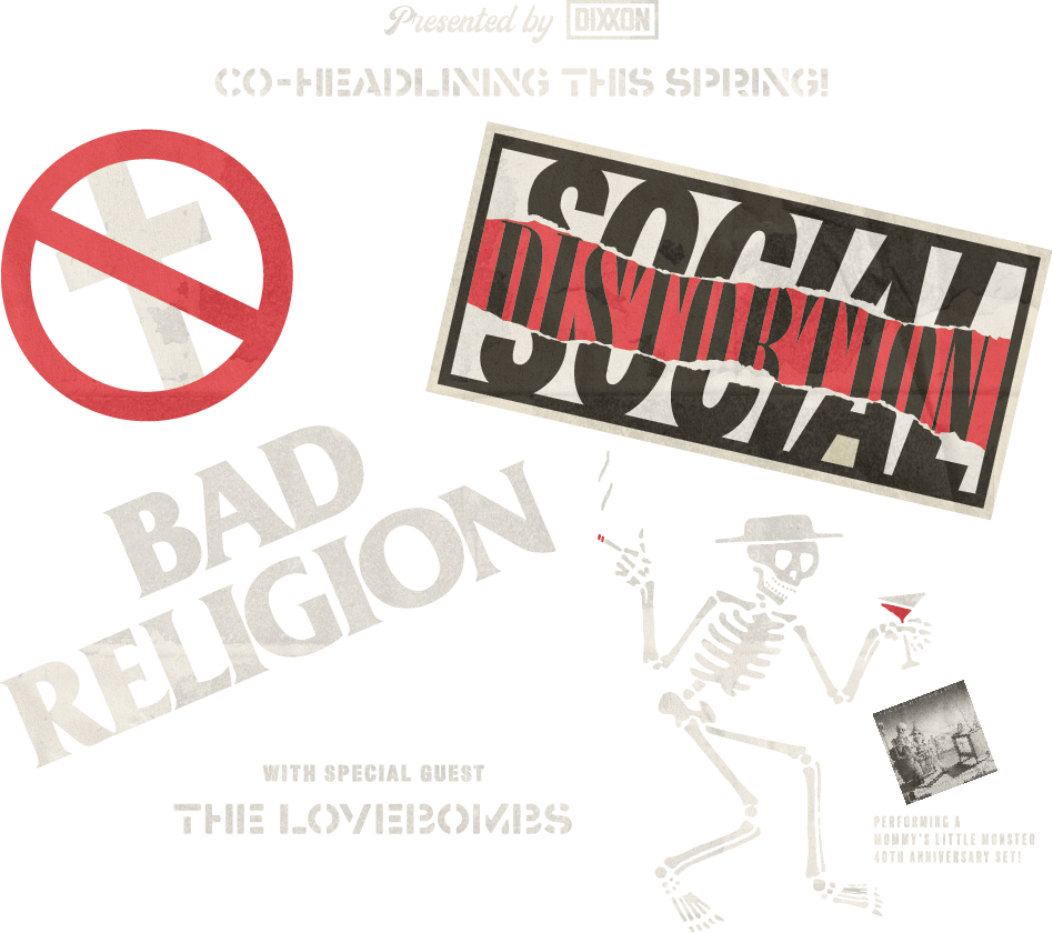 Bad Religion and Social Distortion Co-Headline Tour