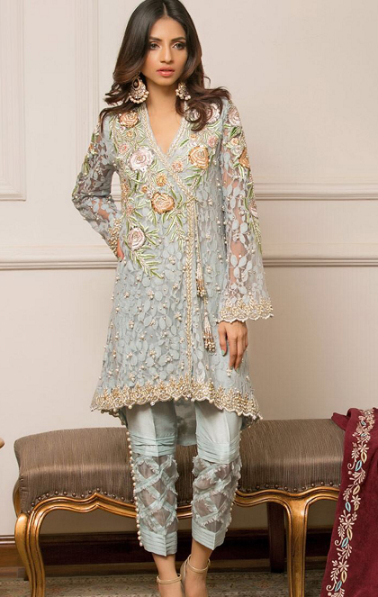 Nouveau pakistanais Unstitch 3pc Pelouse Shalwar Kameez costume collection été 