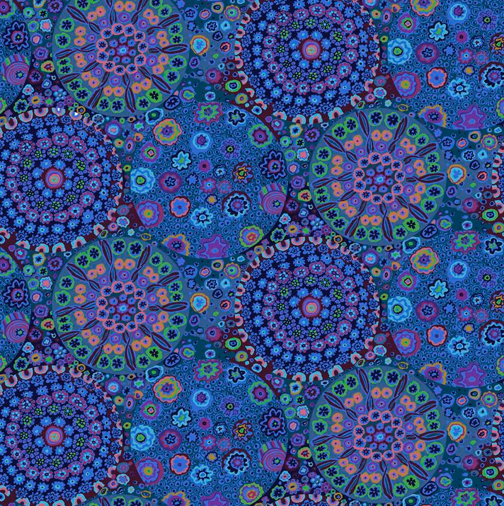 Millefiore Pastel 108 wide backing from the Kaffe Fassett Collective High Quality Quilt Cotton from the bolt