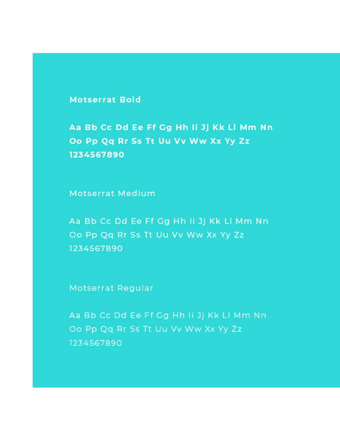 All font specifications