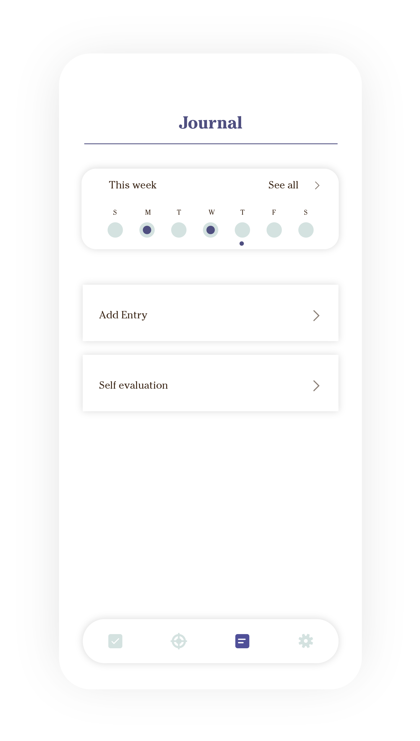 Journal Dashboard Image