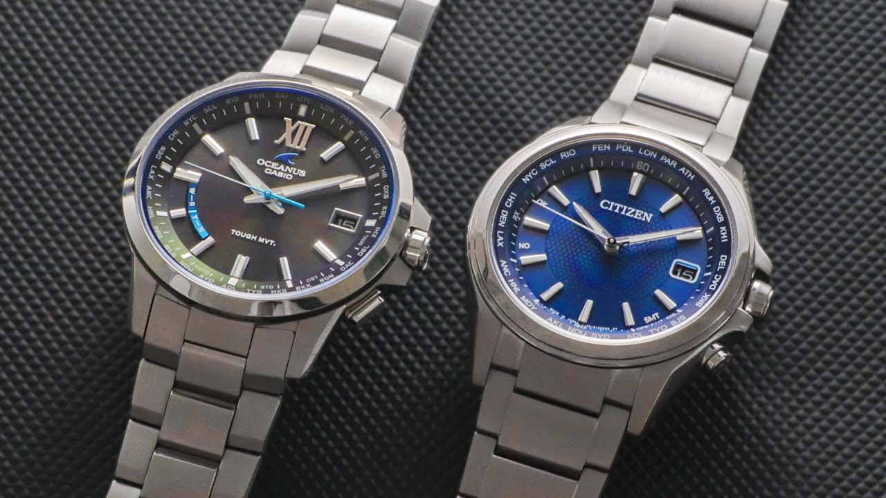 Casio Oceanus vs Citizen Eco Drive –Ultimate $500 Titanium Watch Battle —  Ben's Watch Club