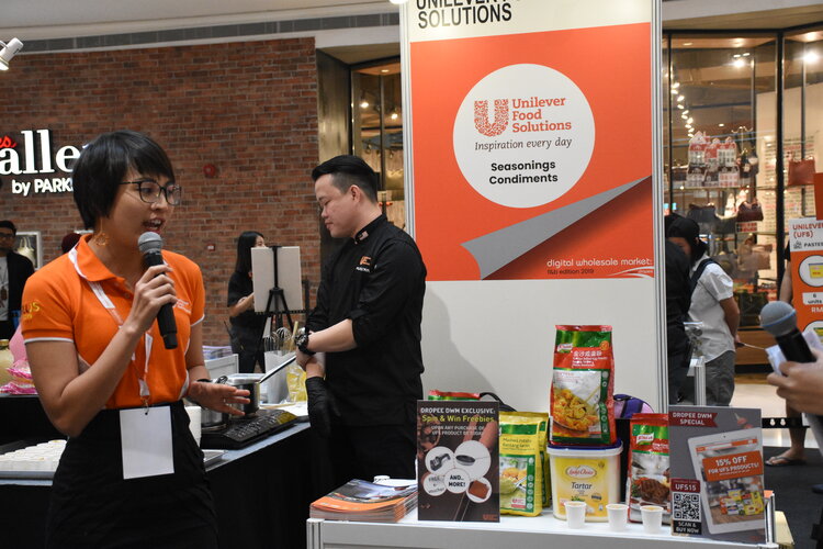 Unilever Food Solutions, one of the participating suppliers at Digital Wholesale Market