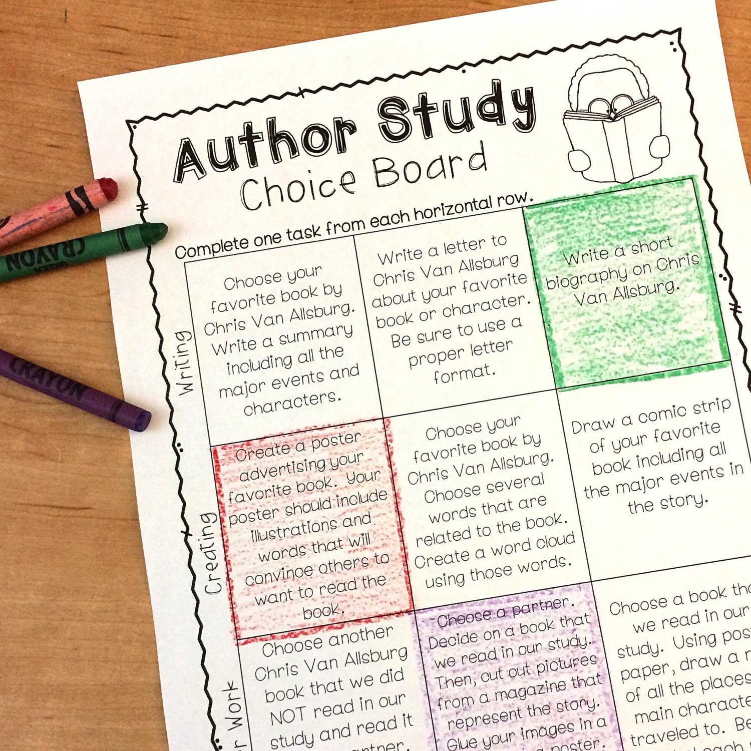 Author Study Series Part 4 Activities For Your Author Study The Classroom Nook