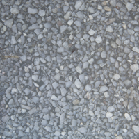 terrazzo tile in Steel Gray
