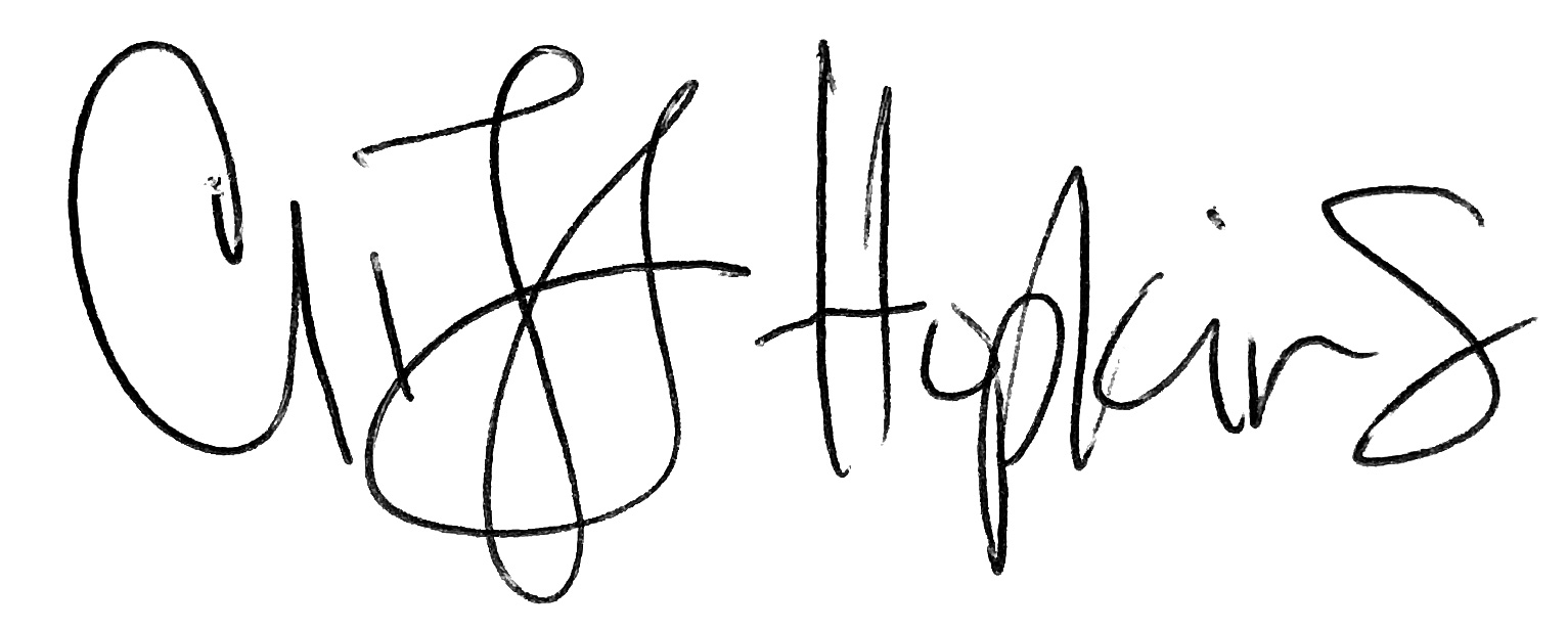 Cliff Hopkins Signature