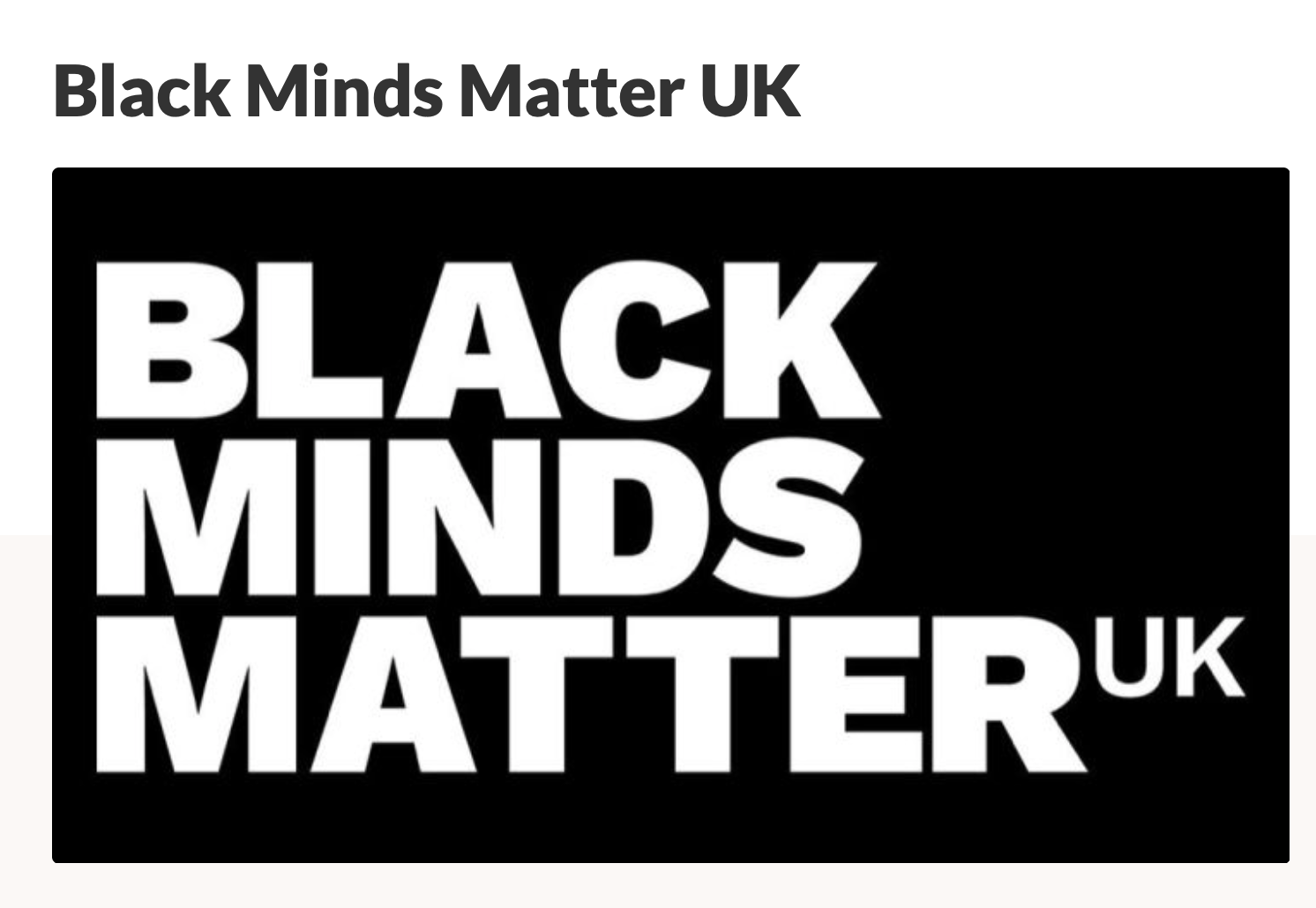 Sarora Knots Supporting Black Mind&#39;s Matter U.K — Sarora Knots