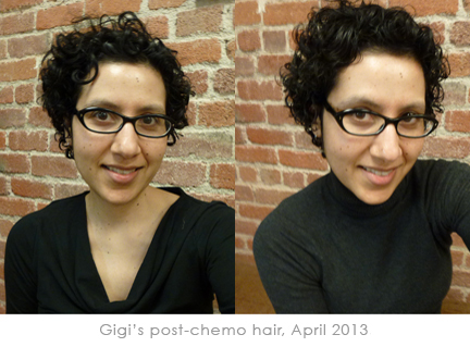 Post-Chemo Hair Growing Out and a Clean Bill of Health — Gigi Pandian