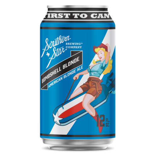 bombshell blonde can