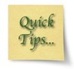 Quick Tips Post It-Tm