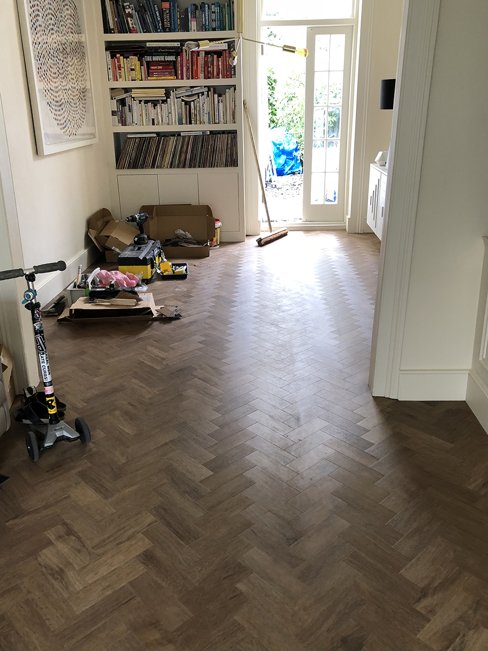 Amtico Flooring Installation AKA My Dream Parquet Floor - French For Pineapple Blog