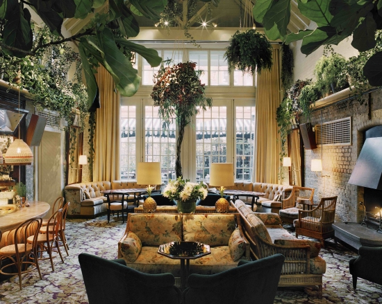 French For Pineapple Blog - Chiltern Firehouse Ladder Shed Bar - High-Glam Tiki Chic