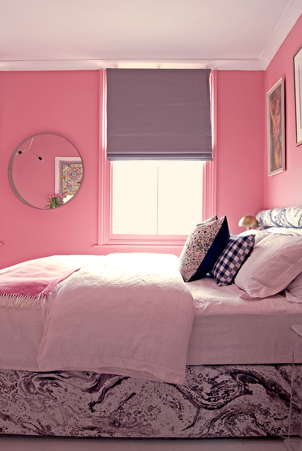 French For Pineapple - Pink Master Bedroom
