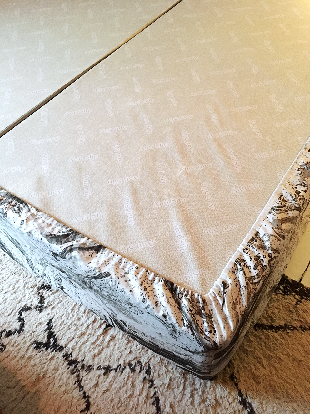 French For Pineapple Blog - Channel Tufted Headboard Tutorial