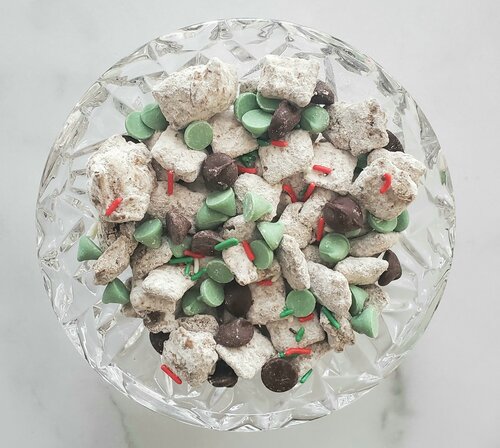 Mint Chocolate Puppy Chow