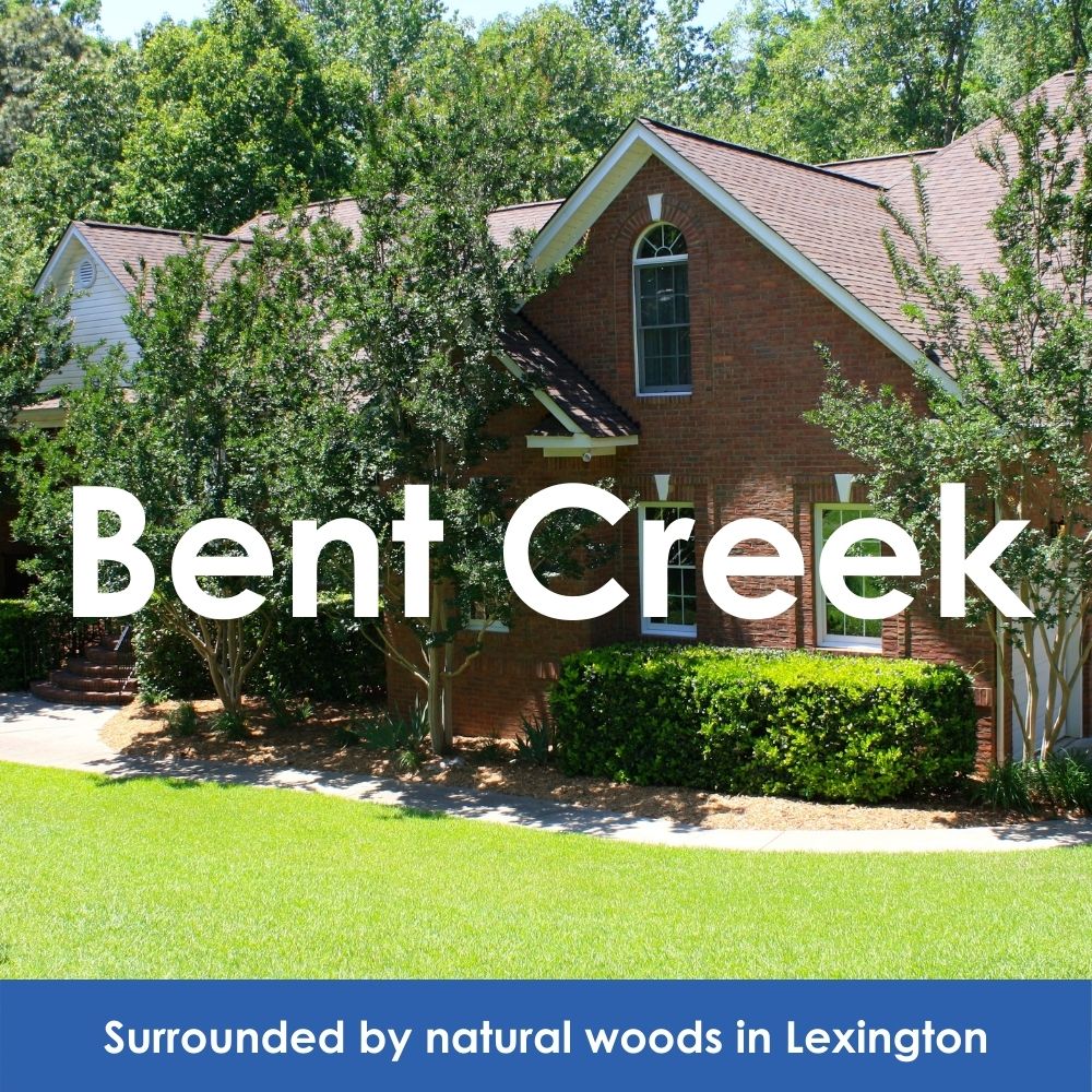 Bent Creek. Surrounded by natural woods in Lexington