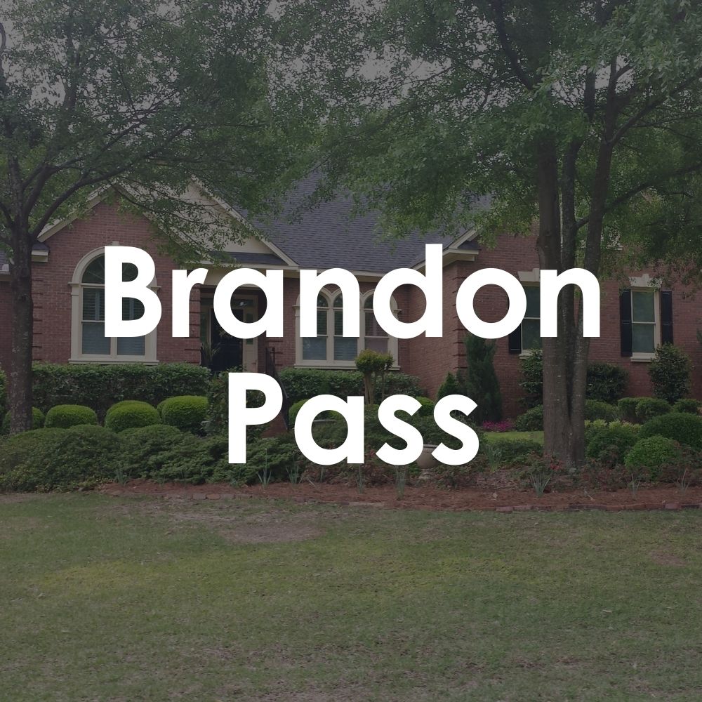 Brandon Pass. Spacious lots surrounded by natural woods