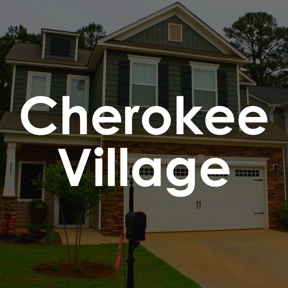 Cherokee Village. Variety of living options