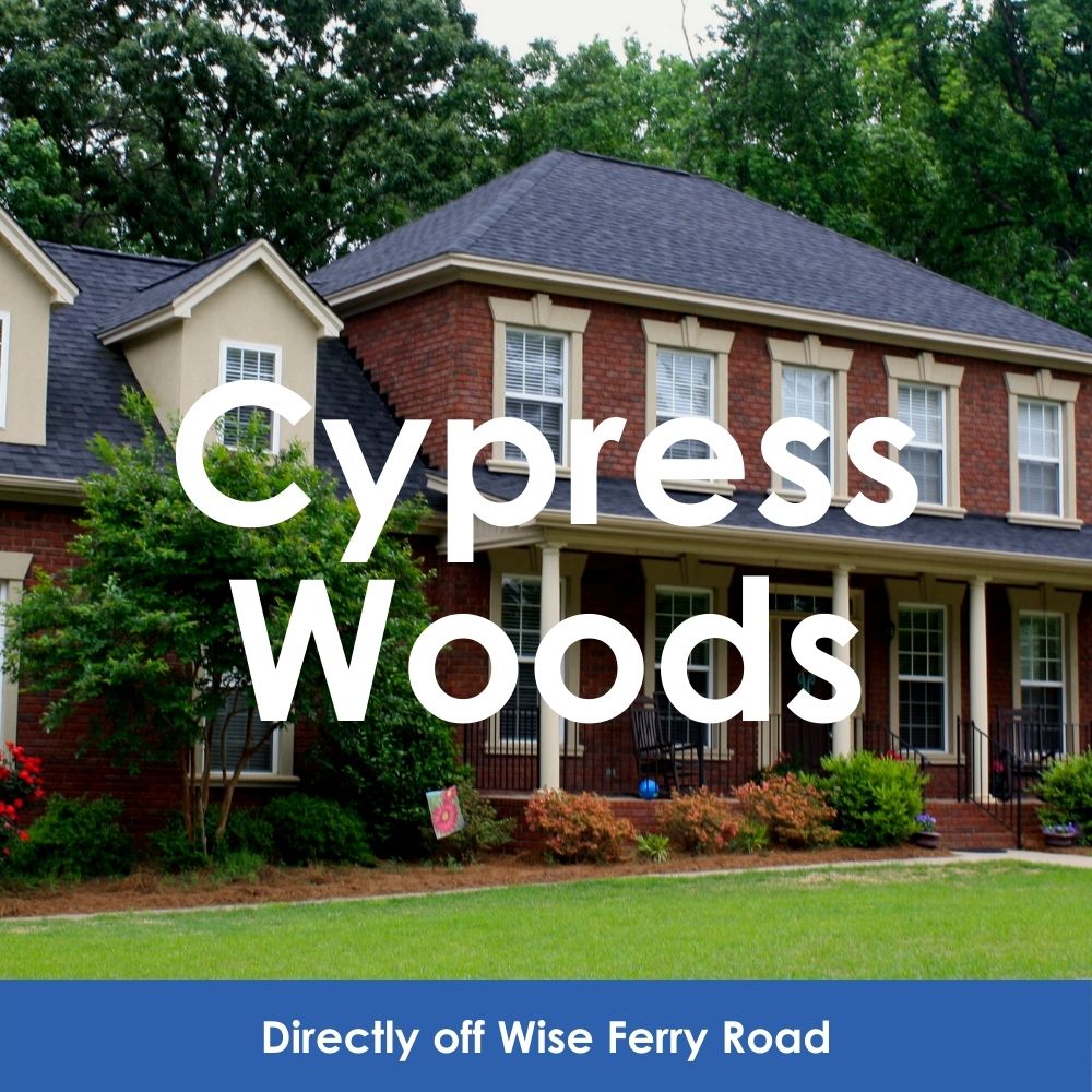 Cypress Woods. Directly off Wise Ferry Road