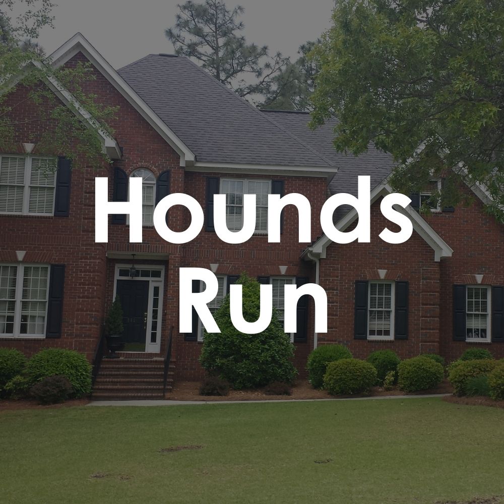 Hounds Run. Well-established neighborhood near Lexington HS