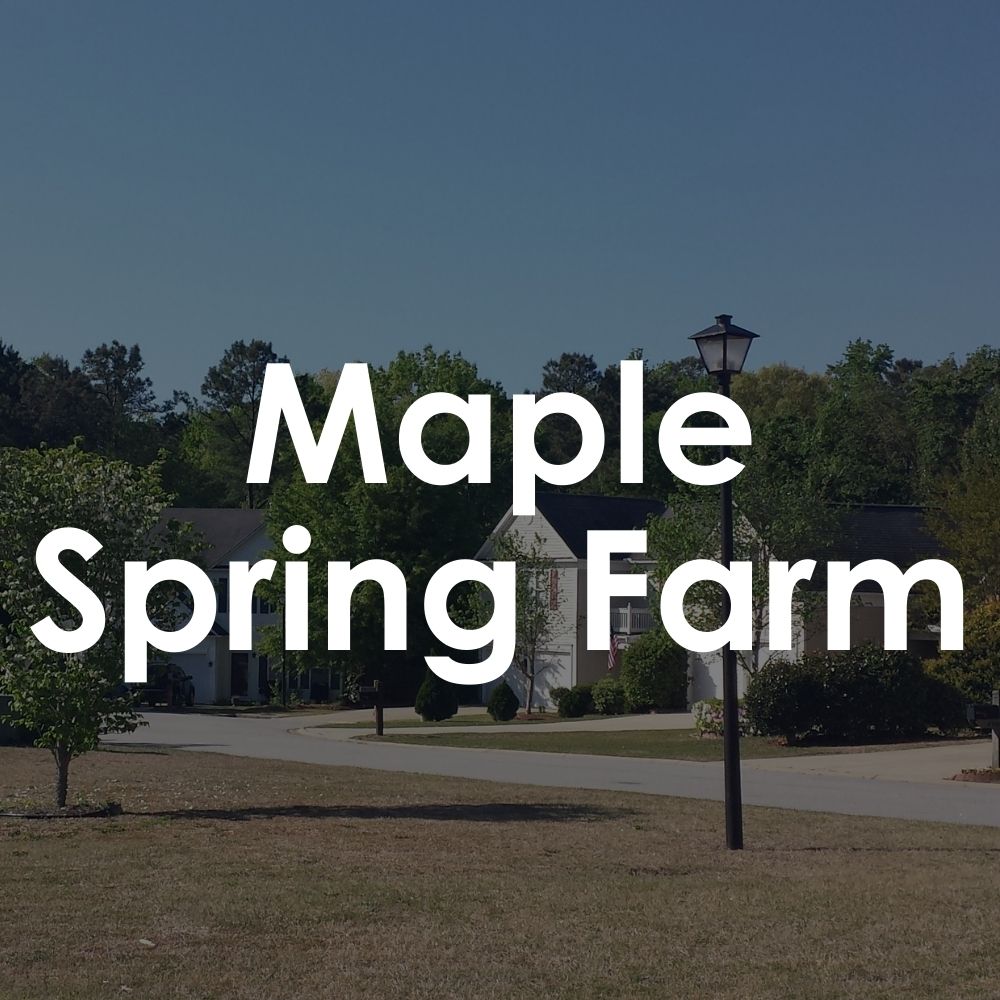 Maple Spring Farm. Peace and privacy near the Lake Murray Dam