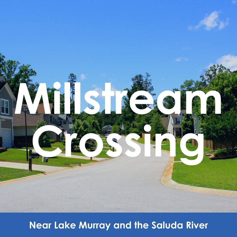 Millstream Crossing. Near Lake Murray and the Saluda River