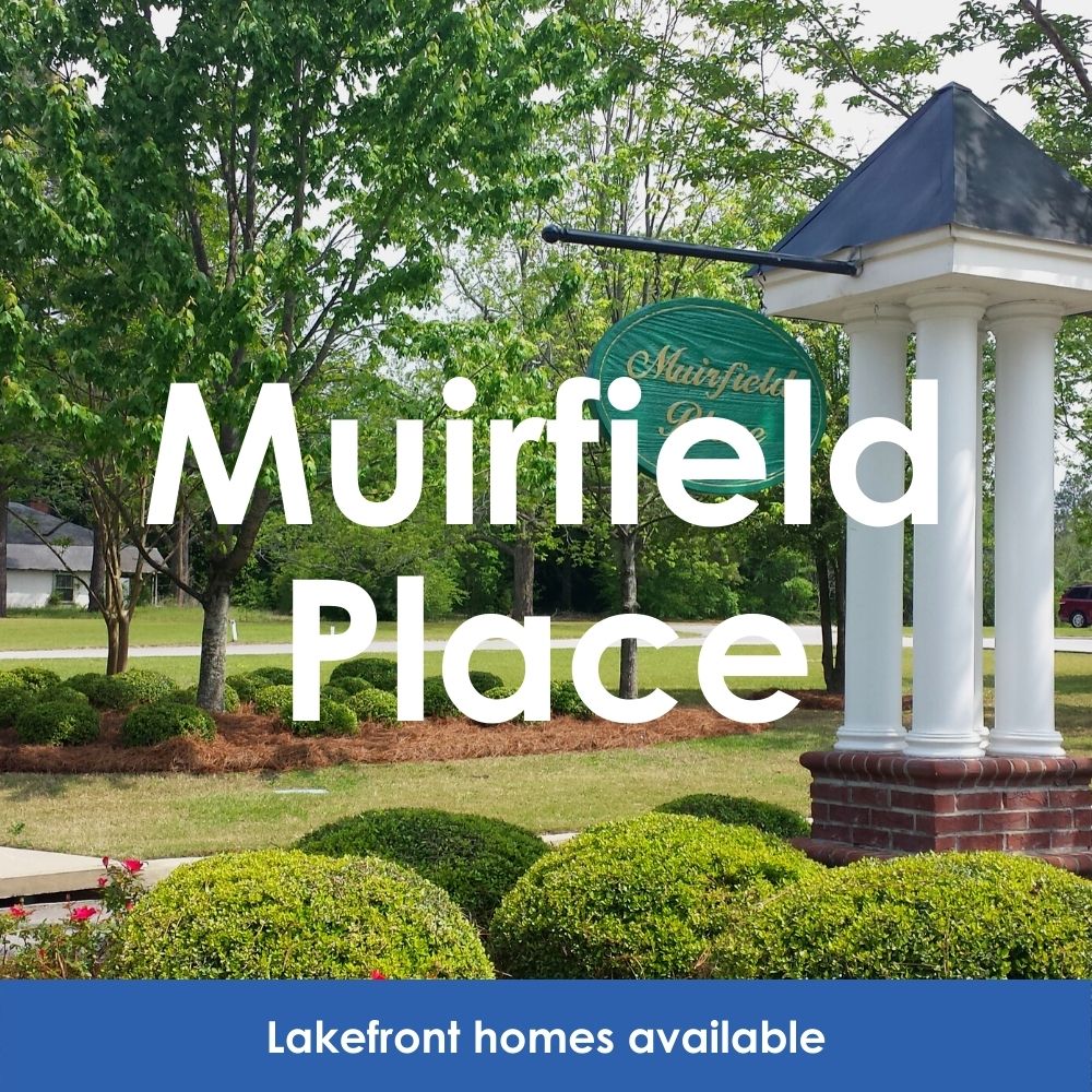 Muirfield Place. Lakefront homes available