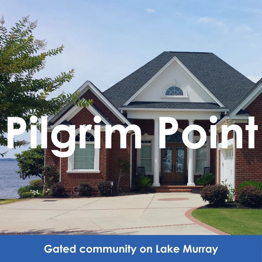 Pilgrim Point. Gated community on Lake Murray