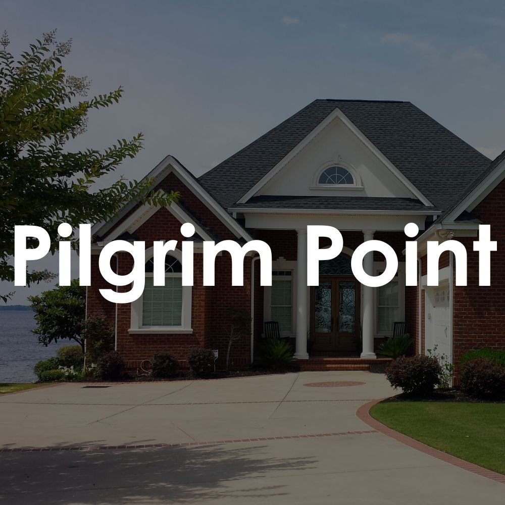 Pilgrim Point. Gated community on Lake Murray