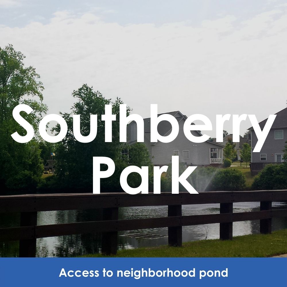Southberry Park. Access to neighborhood pool