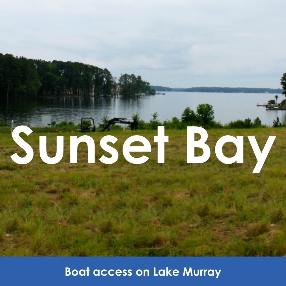 Sunset Bay. Boat access on Lake Murray