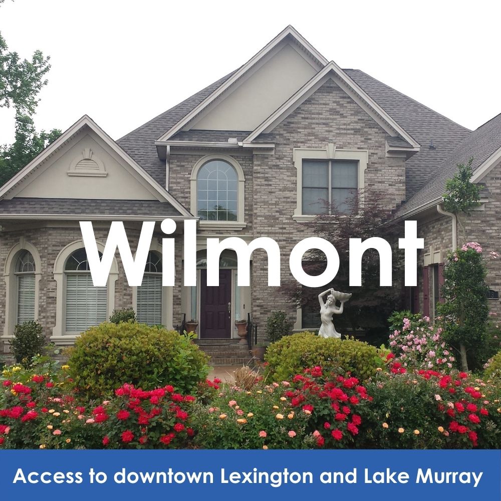 Wilmont. Access to downtown Lexington and Lake Murray