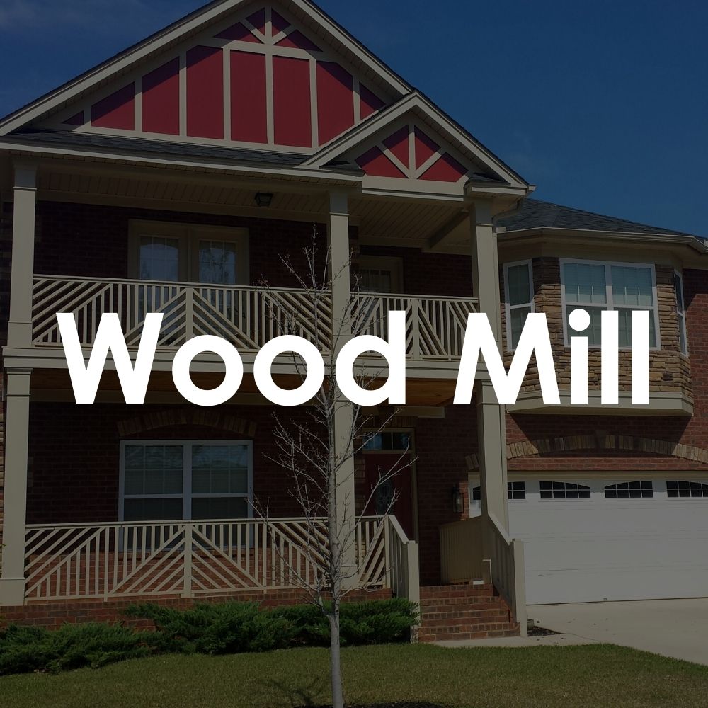 Wood Mill. Right off the scenic Corley Mill Road