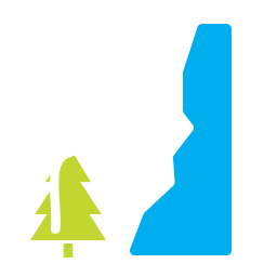 Abseiling icon